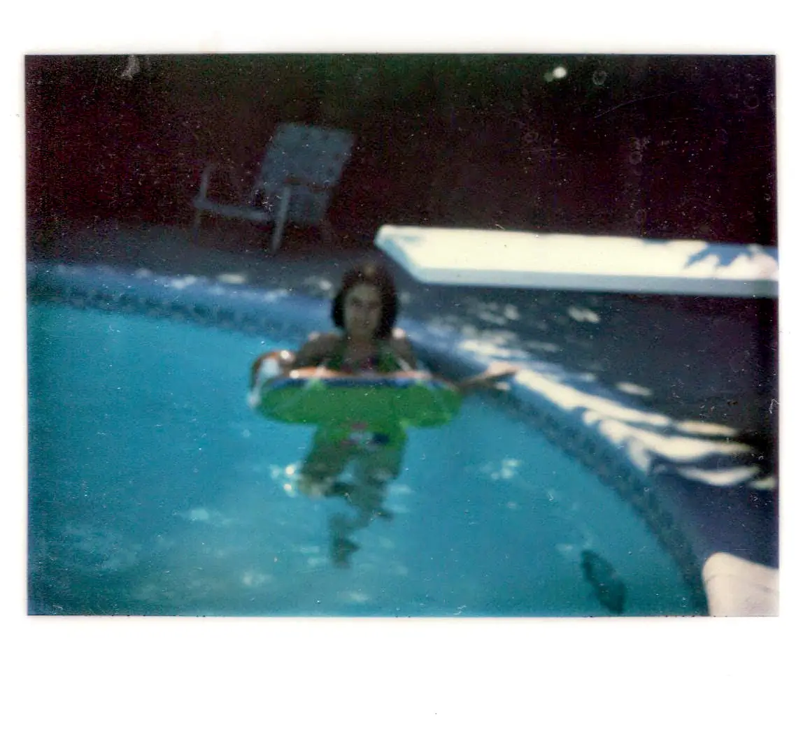 1970s girl in pool Van Nuys